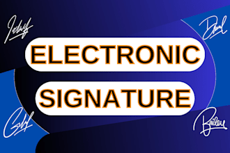 convert your handwritten signature into electronic signature