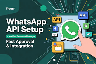 setup whatsapp API approve verified business manager