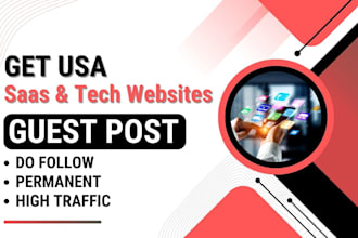 do high authority guest post on saas, tech and blog sites