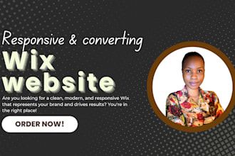 be your wix expert for website design, redesign, or SEO