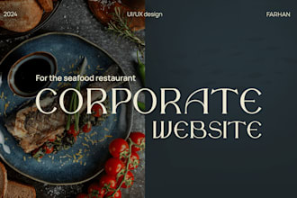 build a modern restaurant website with online ordering