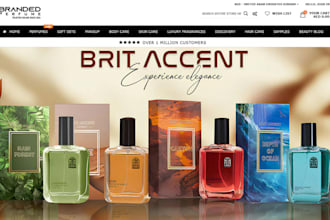 perfume shopify store perfume store perfume webite fragrance beauty website