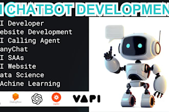 develop ai chatbot using chatgpt or manychat, ai website, ai automation