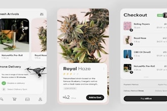 develop hemp app marijuana delivery app cannabis app alcohol delivery app