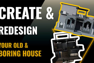 redesign and renovate your old house or home exterior design