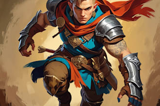 create a amazing d and d character for you
