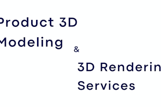 create 3d model in solidworks, inventor and rendering