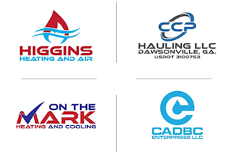 do plumbing heating air hvac home construction logo
