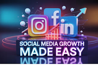 manage and grow your instagram, facebook