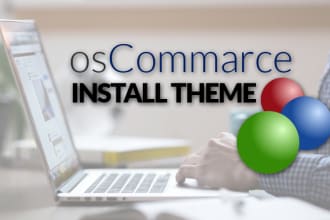 install oscommerce theme for you