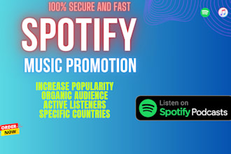 create email marketing campaign to promote spotify music
