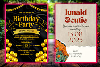 design party cards, birthday cards, wedding cards, business cards in low price