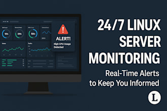 monitor your linux server and website 24 7 with alerts