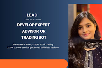 create forex expert advisors to your strategy for mt5,mt4