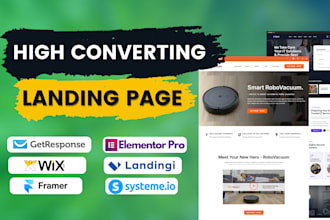 do tilda, landingi, wix, framer, readymag, system io landing page design