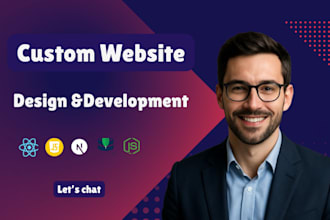 build, rebuild website develoment as front end, backend and full stack developer