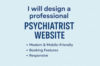design medical, mental health, healthcare, and therapy websites
