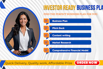 create a nonprofit business plan with financial projections