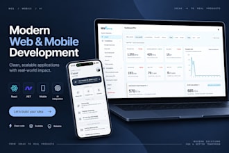 build a modern, website