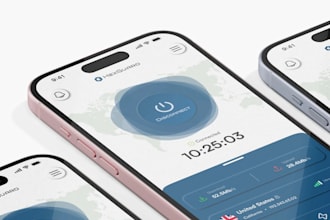 develop custom vpn app, vpn app development with in app purchase and ads
