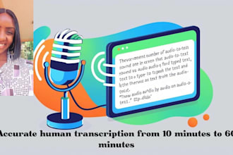 accurately transcribe your audio or video to text