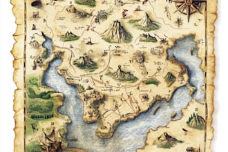 create a fantasy map for your book