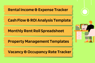 create rental and property management excel templates