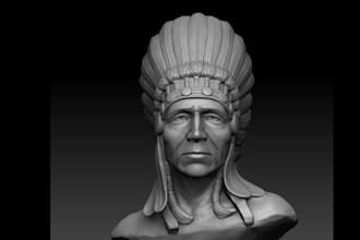 sculpt 3d face model, funko pop, vrroid, 3d rendering for 3d printing