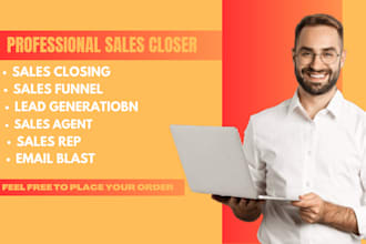 salesperson sales agent sales funnel sales closer and boost your business leads
