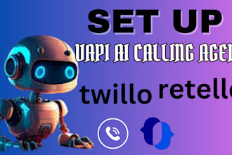 vapi ai voice agent,ai cold calling, ai calling agent, n8n, twilio, retell