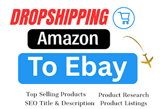 do amazon to ebay drop shipping top selling listings