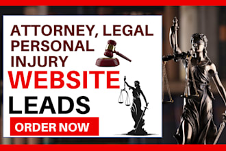 design personal injury website attorney law firm website personal injury leads