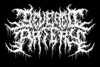 make you a logo for your metal or hardcore or any bands