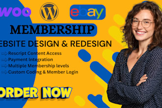 create a membership wordpress website develop lms website with learndash