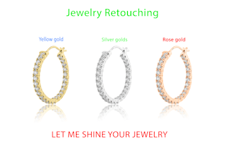do jewelry photos  image editing retouch like 3d quality