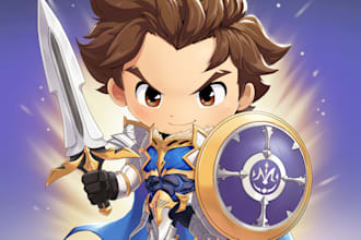 create cute anime chibi art tailored just for you