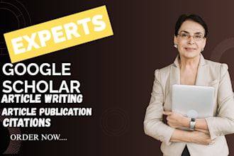 write, publish in google scholar peer reviewed journal, comment writing