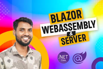 develop blazor server and webassembly app