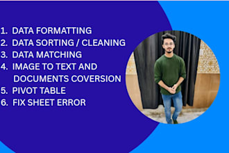be your advanced excel and power query expert
