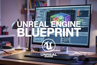 do full unreal engine game development or fix any ue features using blueprints