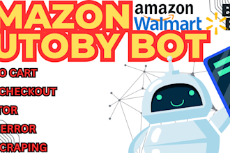 build amazon autobuy bot, monitor bot, pokemon bot, bestbuy bot, walmart bot