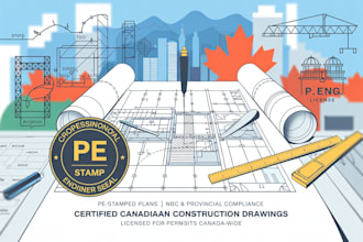 pe stamp licensed canadian drawings plan