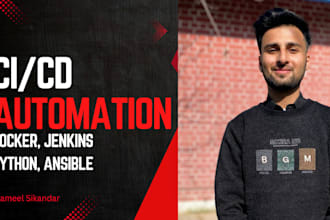 automate your deployments using docker, jenkins, ansible, and python