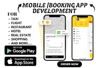 build glide app for taxi booking restaurant and clone adroid ios parcel delivery