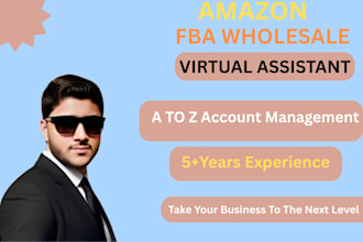 be your amazon fba wholsale virtual assistant