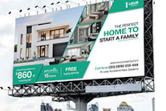 design vinyl banner design, real estate realtor, signage, yard sign