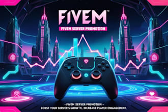 do fivem server promotion, fivem server advertisement to get active players