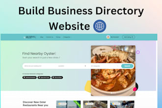 build business directory listing website