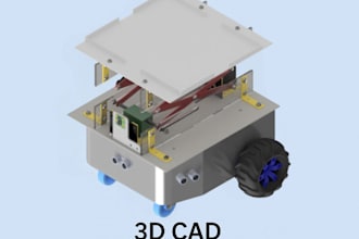 create 2d and 3d mechanical designs using inventor or solidworks