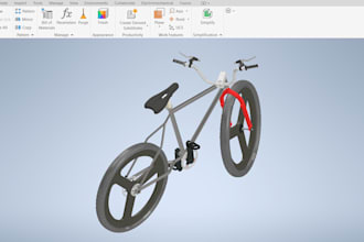 create 2d and 3d mechanical designs using inventor siemens nx or solidworks